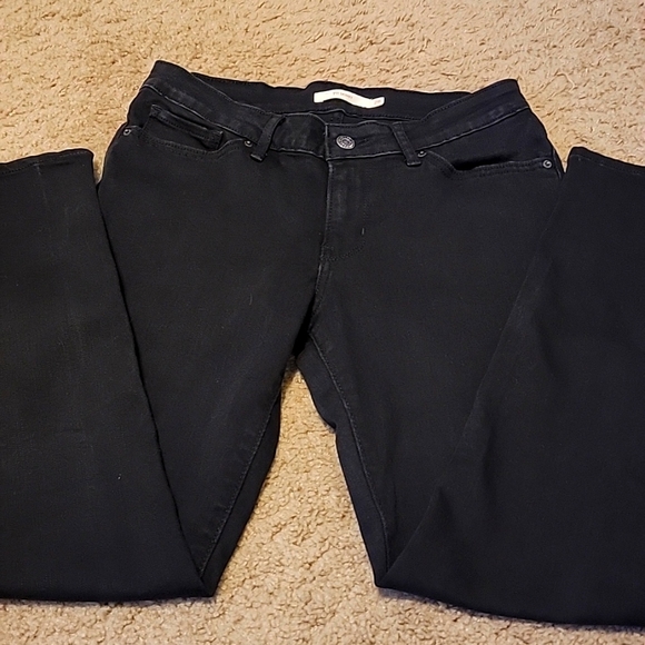 Levi's Denim - Levi Strauss 711 Skinny Black Jeans Sz. 28